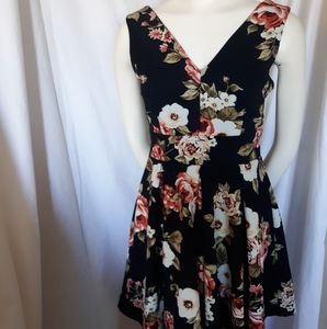 Haute Monde Floral Mini Dress